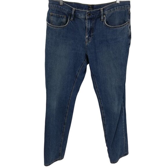 Roark Hwy 133 Slim Straight Fit Stretch Jeans Size 35 x 30 Medium Wash 5 Pocket - Picture 1 of 13